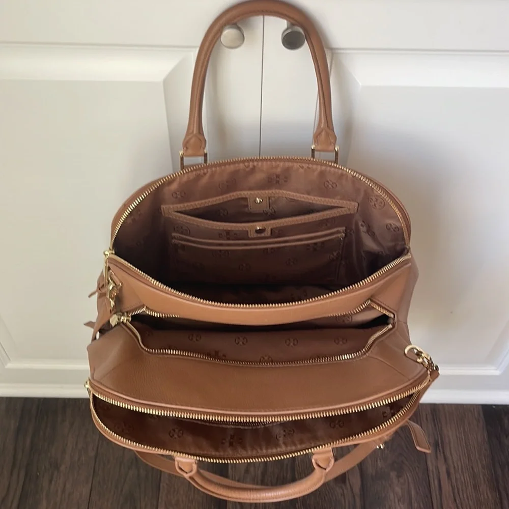 Tory Burch Robinson Tote with Strap - Picture 3 of 6